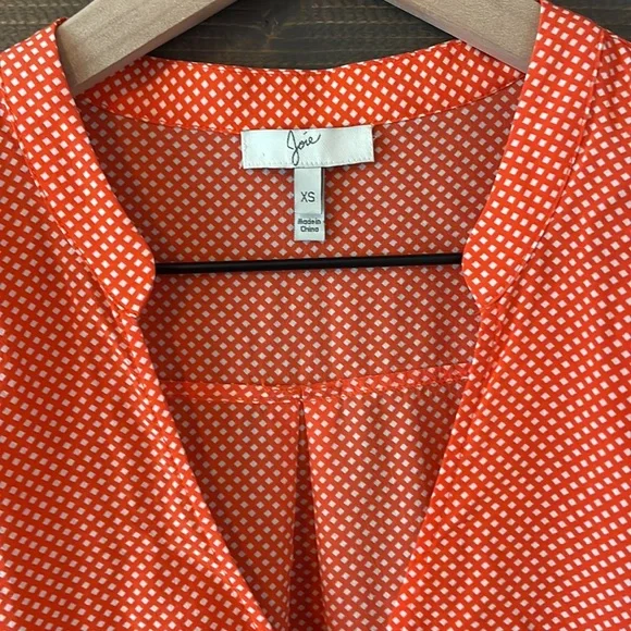 JOIE Exclusive Diamond Baxter Print Blouse XS - Picture 2 of 5